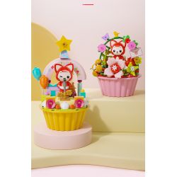 JAKI JK6501 6501 non  BÁNH ALI MĂNG bộ đồ chơi xếp lắp ráp ghép mô hình