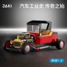 JAKI JK9080 9080 non  FORD MÔ HÌNH T bộ đồ chơi xếp lắp ráp ghép mô hình Racers FORD MODEL T Đua Tốc Độ