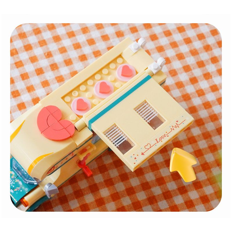 SLUBAN M38-B0960 B0960 0960 M38B0960 38-B0960 non  ĐOÀN LỮ HÀNH bộ đồ chơi xếp lắp ráp ghép mô hình 314 khối