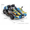GBL KY1042 1042 non  XE OFF-ROAD bộ đồ chơi xếp lắp ráp ghép mô hình  Kỹ Thuật Công Nghệ Cao Mô Hình Phương Tiện 396 khối
