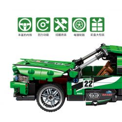 GBL KY1041 1041 non  XE THỂ THAO M4 GREEN MAGIC bộ đồ chơi xếp lắp ráp ghép mô hình  Kỹ Thuật Công Nghệ Cao Mô Hình Phương Tiện 454 khối