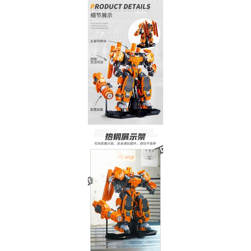 SLUBAN M38-B1096 B1096 1096 M38B1096 38-B1096 non  THÉP NÓNG bộ đồ chơi xếp lắp ráp ghép mô hình 1385 khối