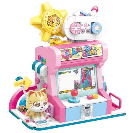 KEEPPLEY K28019 28019 non  NHÀ TRÒ CHƠI XIAOJU bộ đồ chơi xếp lắp ráp ghép mô hình LOVELY STREET