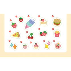 JAKI JK5207 5207 non  HỘP LƯU TRỮ BỮA TIỆC THỰC PHẨM bộ đồ chơi xếp lắp ráp ghép mô hình Dots 400 khối