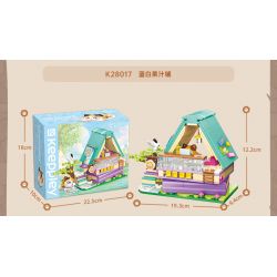 KEEPPLEY K28019 28019 non  NHÀ TRÒ CHƠI XIAOJU bộ đồ chơi xếp lắp ráp ghép mô hình LOVELY STREET