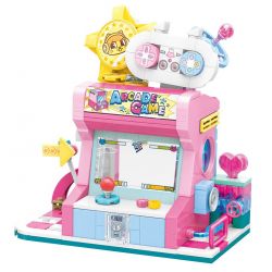 KEEPPLEY K28019 28019 non  NHÀ TRÒ CHƠI XIAOJU bộ đồ chơi xếp lắp ráp ghép mô hình LOVELY STREET