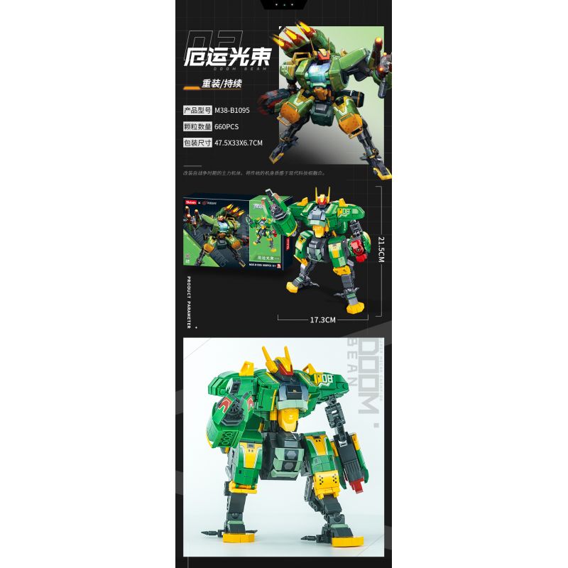 SLUBAN M38-B1095 B1095 1095 M38B1095 38-B1095 non  MISADY. bộ đồ chơi xếp lắp ráp ghép mô hình 660 khối