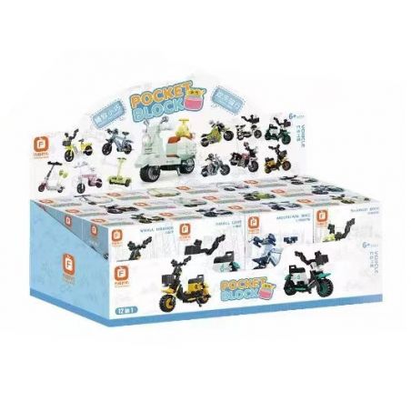 FORANGE FC8278 8278 non  12 LOẠI PHƯƠNG TIỆN GIAO THÔNG bộ đồ chơi xếp lắp ráp ghép mô hình Creator VEHICLE Sáng Tạo 1368 khối