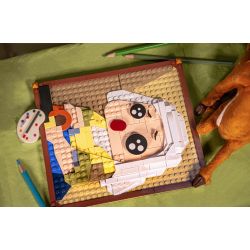 TOP TOY 60025 non  NGƯỜI GIÚP VIỆC QUAN TRỌNG bộ đồ chơi xếp lắp ráp ghép mô hình THE MILKMAID 323 khối