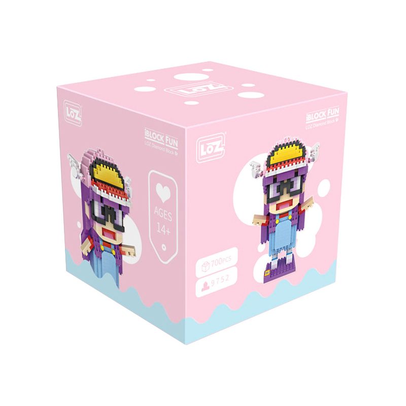 LOZ 9752 non  ARALE bộ đồ chơi xếp lắp ráp ghép mô hình Movie & Game Phim Và Trò Chơi 700 khối