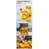 SLUBAN M38-B1093 B1093 1093 M38B1093 38-B1093 non  CARAMEL COSCEPION. bộ đồ chơi xếp lắp ráp ghép mô hình 489 khối