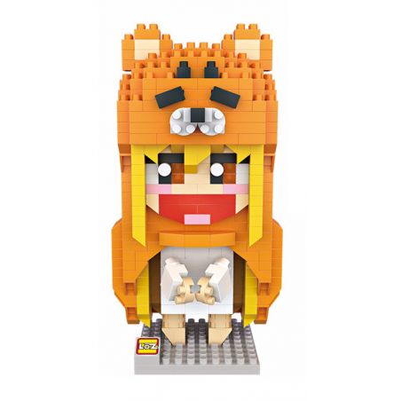 LOZ 9751 non  EM GÁI KHÔ KOBU bộ đồ chơi xếp lắp ráp ghép mô hình Creator Sáng Tạo 650 khối