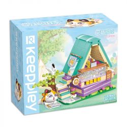 KEEPPLEY K28018 28018 non  TRUYỆN TRANH TAM HOA bộ đồ chơi xếp lắp ráp ghép mô hình LOVELY STREET