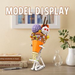 BUILDMOC C7256Y01 7256Y01 C7256Y02 7256Y02 non  KEM 2. bộ đồ chơi xếp lắp ráp ghép mô hình Arts & Crafts 724 khối