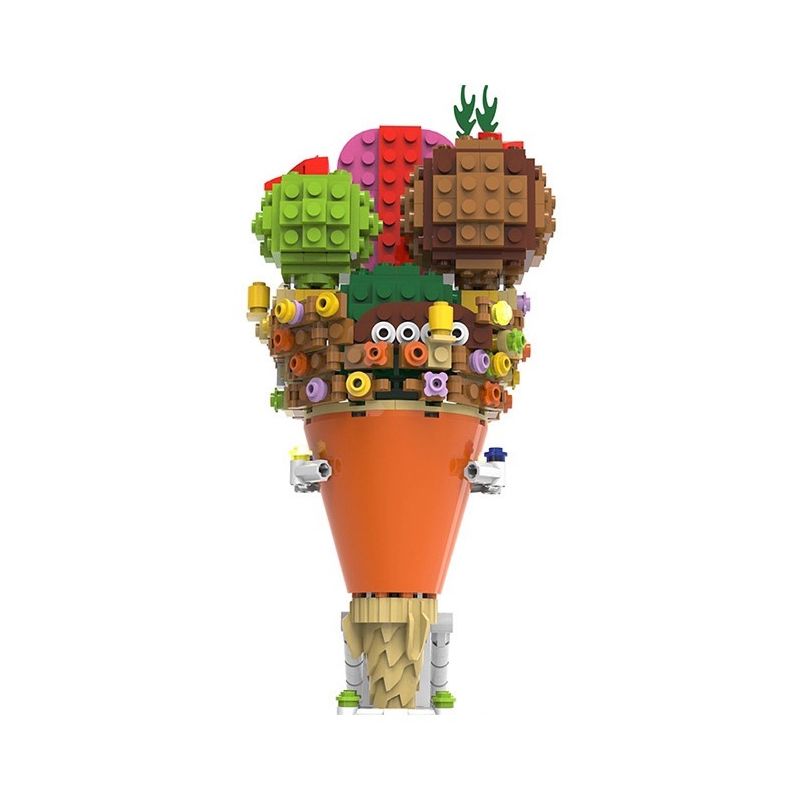 BUILDMOC C7256Y01 7256Y01 C7256Y02 7256Y02 non  KEM 2. bộ đồ chơi xếp lắp ráp ghép mô hình Arts & Crafts 724 khối