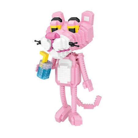 LOZ 9785 non  BÁO HỒNG bộ đồ chơi xếp lắp ráp ghép mô hình Creator Sáng Tạo 890 khối