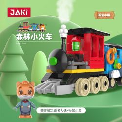 JAKI JK6335 6335 non  TÀU RỪNG bộ đồ chơi xếp lắp ráp ghép mô hình 221 khối