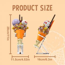 BUILDMOC C7256Y01 7256Y01 C7256Y02 7256Y02 non  KEM 2. bộ đồ chơi xếp lắp ráp ghép mô hình Arts & Crafts 724 khối