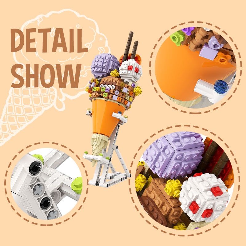 BUILDMOC C7256Y01 7256Y01 C7256Y02 7256Y02 non  KEM 2. bộ đồ chơi xếp lắp ráp ghép mô hình Arts & Crafts 724 khối