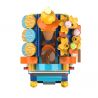 JAKI JK6333 6333 non  SQUIRREL ICE CREAM bộ đồ chơi xếp lắp ráp ghép mô hình 200 khối