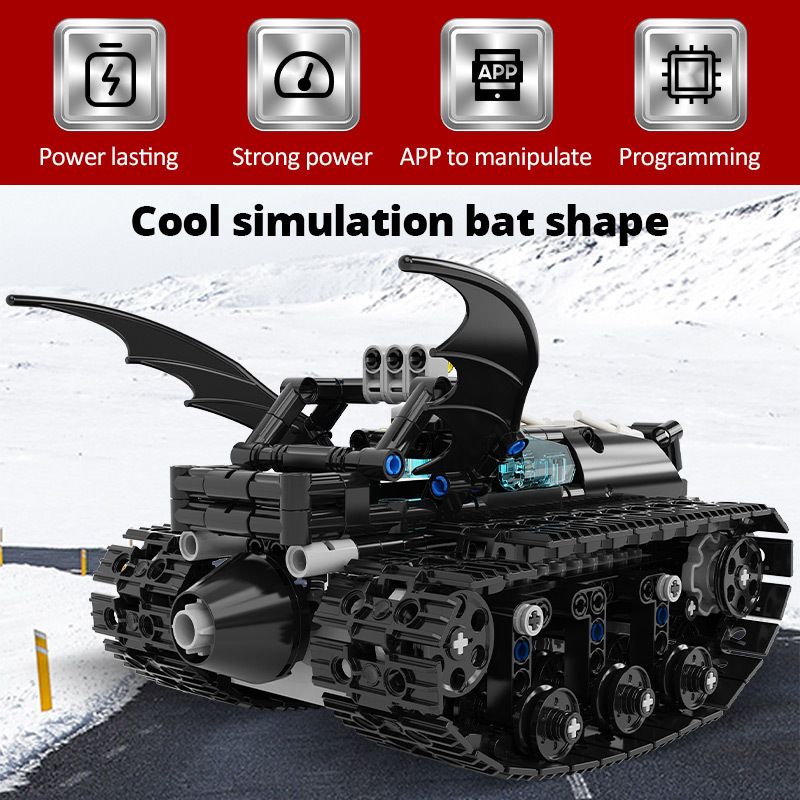 KAIYU K96128 96128 non  LẬP TRÌNH HƠI NƯỚC ĐẬP TỪ XA bộ đồ chơi xếp lắp ráp ghép mô hình  PARTICLE OF EVERYTHING Kỹ Thuật Công Nghệ Cao Mô Hình Phương Tiện 430 khối