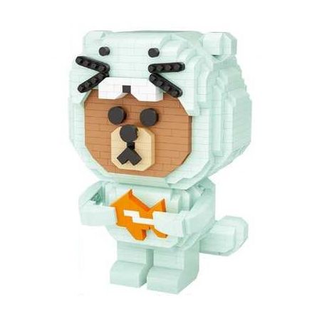 LOZ 9245 non  CON GẤU bộ đồ chơi xếp lắp ráp ghép mô hình Creator Sáng Tạo 860 khối