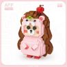 LOZ 9246 non  GẤU NHÍM bộ đồ chơi xếp lắp ráp ghép mô hình Creator Sáng Tạo 860 khối