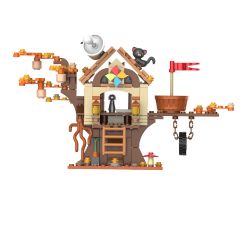 JAKI JK6332 6332 non  NHÀ CÂY NHỎ RỪNG bộ đồ chơi xếp lắp ráp ghép mô hình 220 khối