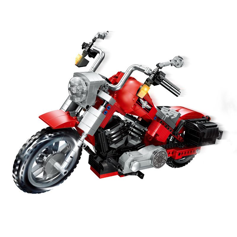 RUIZHI BEE 840 non Lego HARLEY MOTORCYCLE. bộ đồ chơi xếp lắp ráp ghép mô hình Technic Kỹ Thuật Công Nghệ Cao Mô Hình Phương Tiện 1108 khối