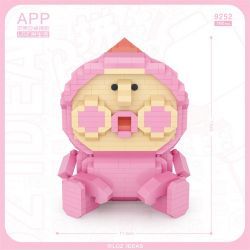 LOZ 9252 non  ĐÁNH RẮM ĐÀO bộ đồ chơi xếp lắp ráp ghép mô hình Creator Sáng Tạo 760 khối