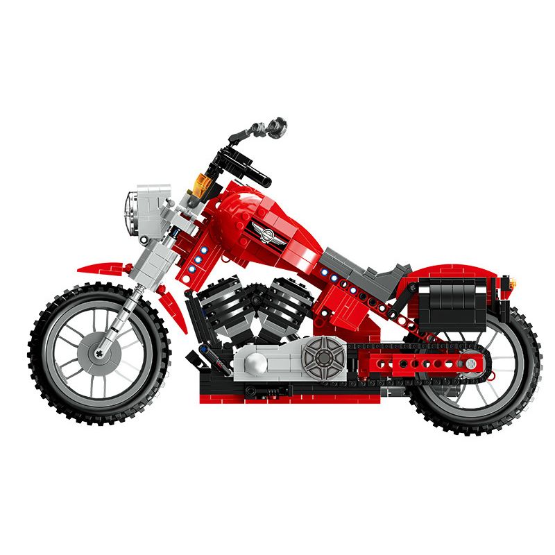 RUIZHI BEE 840 non  HARLEY MOTORCYCLE. bộ đồ chơi xếp lắp ráp ghép mô hình  Kỹ Thuật Công Nghệ Cao Mô Hình Phương Tiện 1108 khối