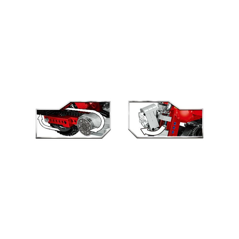 RUIZHI BEE 840 non  HARLEY MOTORCYCLE. bộ đồ chơi xếp lắp ráp ghép mô hình  Kỹ Thuật Công Nghệ Cao Mô Hình Phương Tiện 1108 khối