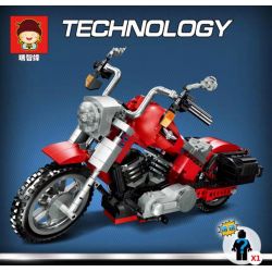 RUIZHI BEE 840 non  HARLEY MOTORCYCLE. bộ đồ chơi xếp lắp ráp ghép mô hình  Kỹ Thuật Công Nghệ Cao Mô Hình Phương Tiện 1108 khối