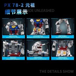 89996 non  RX78-2 GỐC bộ đồ chơi xếp lắp ráp ghép mô hình Movie & Game Phim Và Trò Chơi 10000 khối