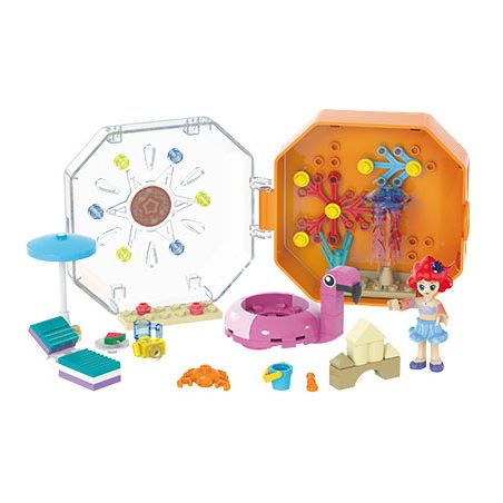 JIALE ZHUAN 30007 non  HỘP TIỆC ĐẠI DƯƠNG CỦA BUBBLE bộ đồ chơi xếp lắp ráp ghép mô hình Emily The Musical Princess Công Chúa Âm Nhạc Emily 109 khối