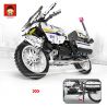 RUIZHI BEE 839 non  XE MÁY CẢNH SÁT ĐẶC BIỆT bộ đồ chơi xếp lắp ráp ghép mô hình  Kỹ Thuật Công Nghệ Cao Mô Hình Phương Tiện 716 khối