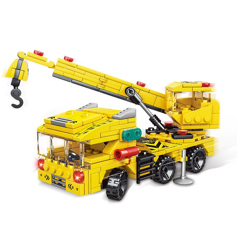 RUIZHI BEE 22006 non Lego CRANE KỸ THUẬT 16 KẾT HỢP bộ đồ chơi xếp lắp ráp ghép mô hình CITY BUILDING