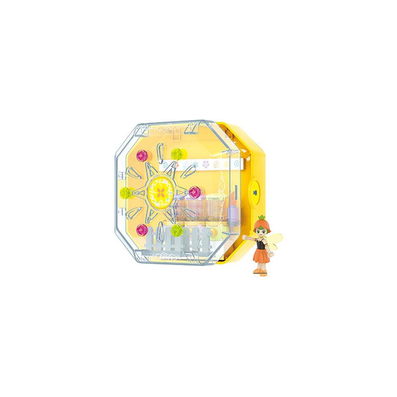 JIALE ZHUAN 30004 non  HỘP ĐỰNG NƯỚC HOA NHỎ bộ đồ chơi xếp lắp ráp ghép mô hình Emily The Musical Princess Công Chúa Âm Nhạc Emily 109 khối