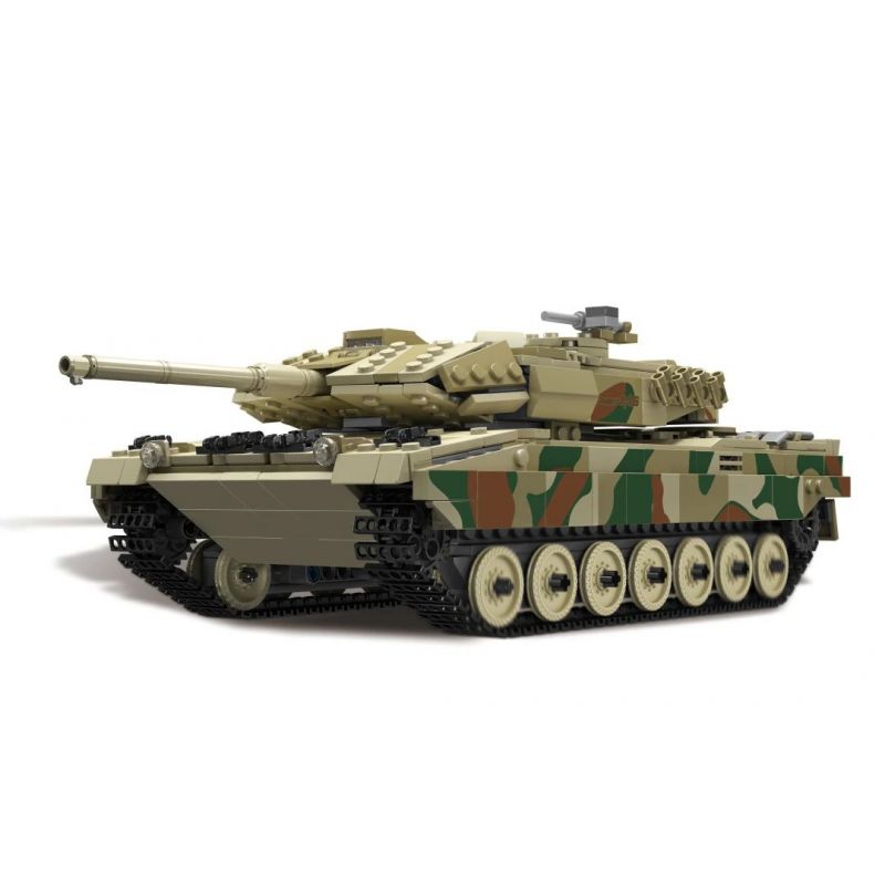 MouldKing 20020 Mould King 20020 non Lego XE TĂNG LEOPARD 2 bộ đồ chơi xếp lắp ráp ghép mô hình Military Army LEOPARD 2 TANK Quân Sự Bộ Đội