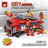 RUIZHI BEE 22008 non  10 SỰ KẾT HỢP CỦA XE CỨU HỎA ĐÁM MÂY bộ đồ chơi xếp lắp ráp ghép mô hình Fire Rescure FIRE BRIGADE 842 khối