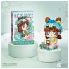 LOZ 8103 non  CHÀNG TRAI TÀI NĂNG VÀ NGƯỜI PHỤ NỮ XINH ĐẸP XISHI YANGZHI MANNA bộ đồ chơi xếp lắp ráp ghép mô hình Creator Sáng Tạo 1030 khối