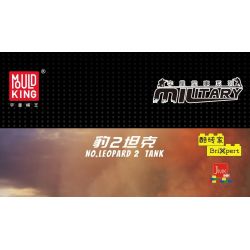 MouldKing 20020 Mould King 20020 non  XE TĂNG LEOPARD 2 bộ đồ chơi xếp lắp ráp ghép mô hình Military Army LEOPARD 2 TANK Quân Sự Bộ Đội
