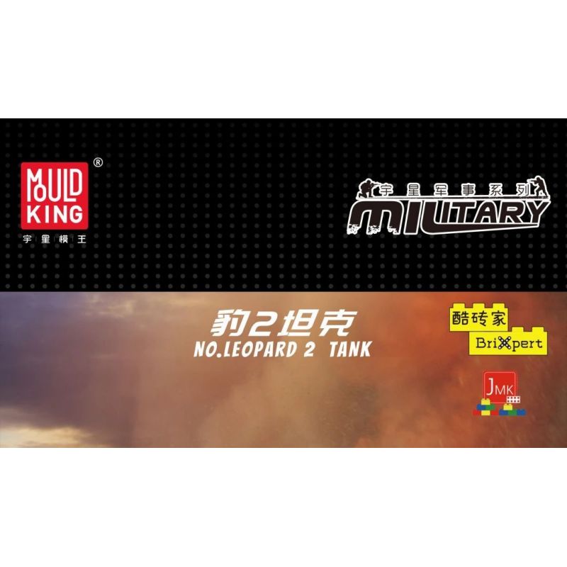 MouldKing 20020 Mould King 20020 non  XE TĂNG LEOPARD 2 bộ đồ chơi xếp lắp ráp ghép mô hình Military Army LEOPARD 2 TANK Quân Sự Bộ Đội