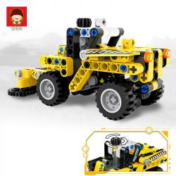RUIZHI BEE 833 non  MINI TRACTOR. bộ đồ chơi xếp lắp ráp ghép mô hình  Kỹ Thuật Công Nghệ Cao Mô Hình Phương Tiện 219 khối