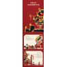 JAKI JK2350 2350 non  NHÀ HÀNG SHENGYUELOU SHENGTANG bộ đồ chơi xếp lắp ráp ghép mô hình Modular Buildings Mô Hình Nhà Cửa 2055 khối