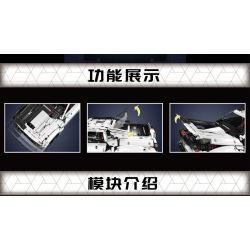 MouldKing 13128 Mould King 13128 non  QUỶ (DODGE HELLCAT) bộ đồ chơi xếp lắp ráp ghép mô hình  Kỹ Thuật Công Nghệ Cao Mô Hình Phương Tiện 1678 khối