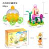 JIALE ZHUAN 30023 non  XE QUẢ CẦU PHA LÊ NHỎ bộ đồ chơi xếp lắp ráp ghép mô hình Emily The Musical Princess Công Chúa Âm Nhạc Emily 83 khối