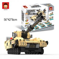 RUIZHI BEE 22007 non  BỂ SẮT VŨ TRANG 10 bộ đồ chơi xếp lắp ráp ghép mô hình WAR DEFENSE 934 khối