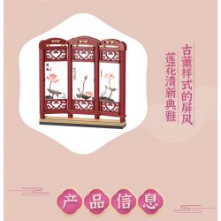 LOZ 8108 non  TINH HOA TRUNG QUỐC PANDA TRONG CHIẾC ÁO bộ đồ chơi xếp lắp ráp ghép mô hình Brickheadz Nhân Vật Đầu To 1140 khối