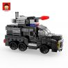 RUIZHI BEE 11043 non  XE CHỐNG CHÁY NỔ ĐẶC BIỆT 16 KẾT HỢP bộ đồ chơi xếp lắp ráp ghép mô hình CITY SWAT 499 khối
